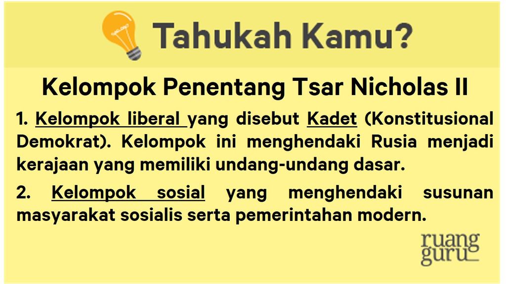 Seri Revolusi Dunia: Revolusi Rusia | Sejarah Kelas 11 - Belajar Gratis ...